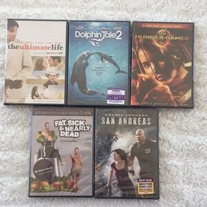 DVDs. (5) BRAND NEW, unwrapped! Perfect gifts!